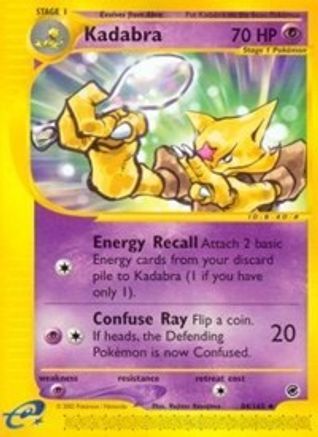 Expedition  084/165 Kadabra  - Reverse Holofoil - Uncommon
