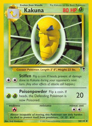 Legendary Collection  050 Kakuna  - Reverse Holofoil - Uncommon