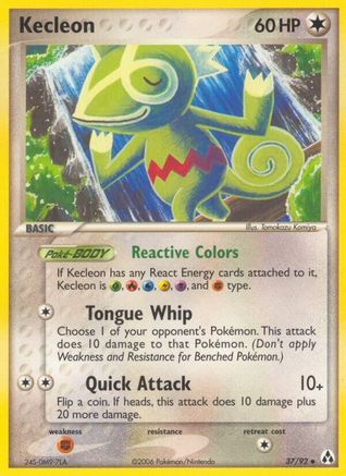 Legend Maker  037/92 Kecleon  - Uncommon