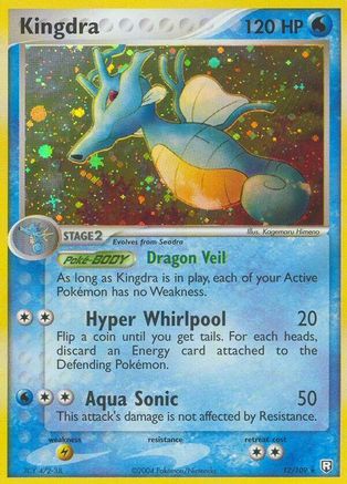 Team Rocket Returns  012 Kingdra  - Holofoil - Holo Rare