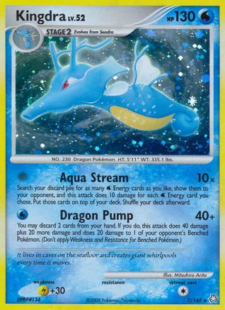Legends Awakened  Kingdra  - Holofoil - Holo Rare