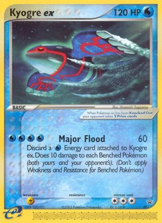 Nintendo Promos  001 Kyogre ex  - Promo
