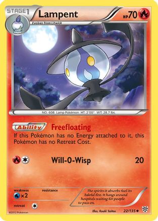 Plasma Storm  022 Lampent  - Uncommon