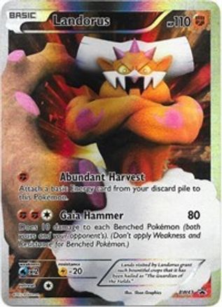 Black and White Promos  BW43 Landorus  - Holofoil - Promo