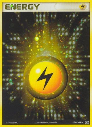 Emerald  Lightning Energy  - Holo Rare
