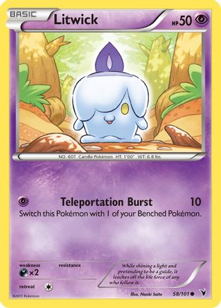 Noble Victories  058 Litwick (58)  - Common
