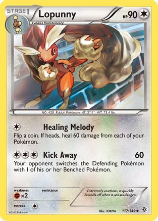 Boundaries Crossed  117 Lopunny  - Uncommon