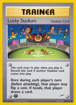 Neo Destiny  100/105 Lucky Stadium  - 1st Edition - Uncommon