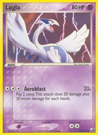 Unseen Forces  Lugia  - Rare