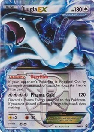 Black and White Promos  BW83 Lugia EX (Team Plasma)  - Holofoil - Promo