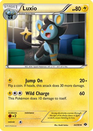 Next Destinies  044 Luxio (44)  - Uncommon