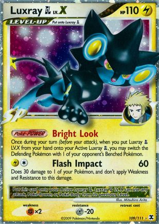 Rising Rivals  Luxray GL Lv.X  - Holofoil - Ultra Rare