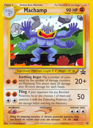 WoTC Promo  043/53 Machamp  - Promo