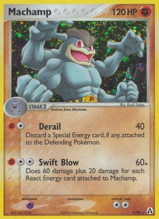 Legend Maker  Machamp  - Holofoil - Holo Rare