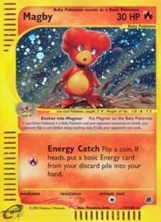 Expedition  017 Magby (17)  - Reverse Holofoil - Holo Rare