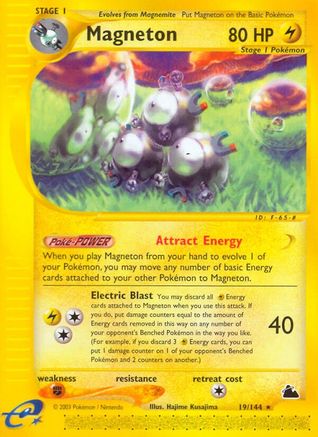 Skyridge  019 Magneton (19)  - Rare