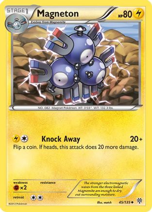 Plasma Storm  045 Magneton (45)  - Reverse Holofoil - Uncommon