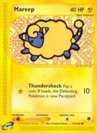 Expedition  119/165 Mareep  - Reverse Holofoil - Common