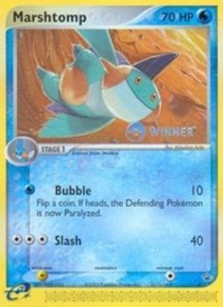 Nintendo Promos  Marshtomp - 011 (e-League) [Winner]  - Promo