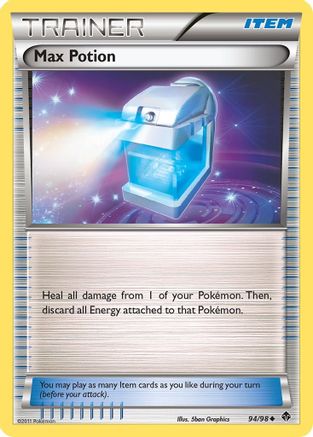 Emerging Powers  094/98 Max Potion  - Reverse Holofoil - Uncommon