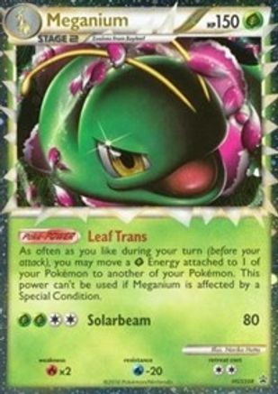 HGSS Promos  Meganium (Prime) - HGSS08  - Holofoil - Promo