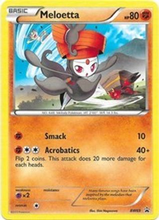 Black and White Promos  BW69 Meloetta  - Promo