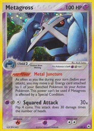 Hidden Legends  Metagross  - Holofoil - Holo Rare