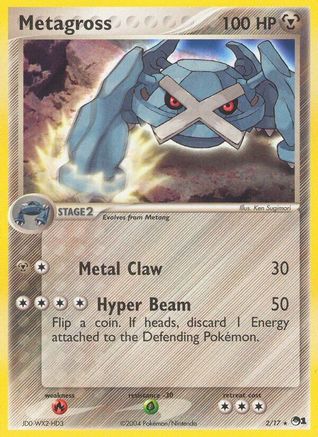 POP Series 1  002/017 Metagross  - Rare