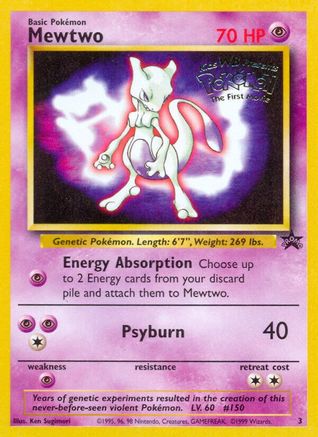 WoTC Promo  003/53 Mewtwo (Movie Promo)  - Promo