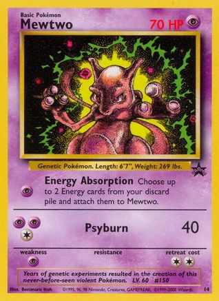 WoTC Promo  014/53 Mewtwo (14)  - Promo