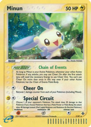 Dragon  Minun  - Reverse Holofoil - Holo Rare