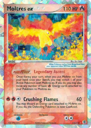 FireRed & LeafGreen  Moltres ex  - Holofoil - Secret Rare