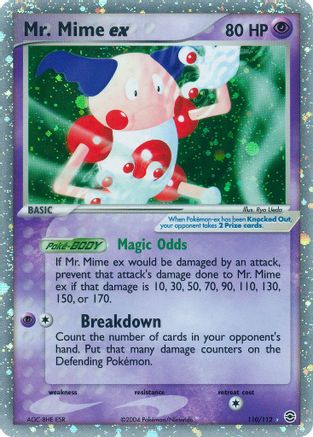 FireRed & LeafGreen /112 Mr. Mime ex - 110/112  - Ultra Rare