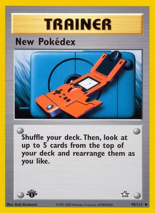 Neo Genesis  095/111 New Pokedex  - Unlimited - Uncommon