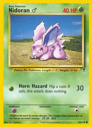 Legendary Collection  083 Nidoran M  - Common