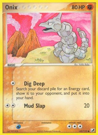 Unseen Forces /115 Onix  - Reverse Holofoil - Common