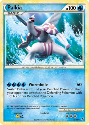 Call of Legends  019 Palkia  - Reverse Holofoil - Holo Rare