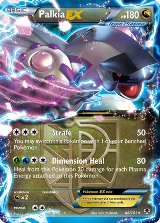 Plasma Blast  066 Palkia EX (Team Plasma)  - Holofoil - Ultra Rare