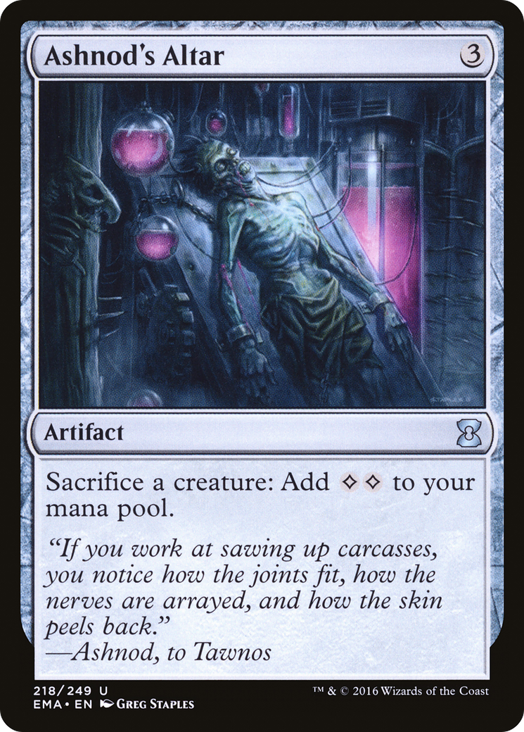 Eternal Masters - (EMA-218) - Ashnod's Altar Foil