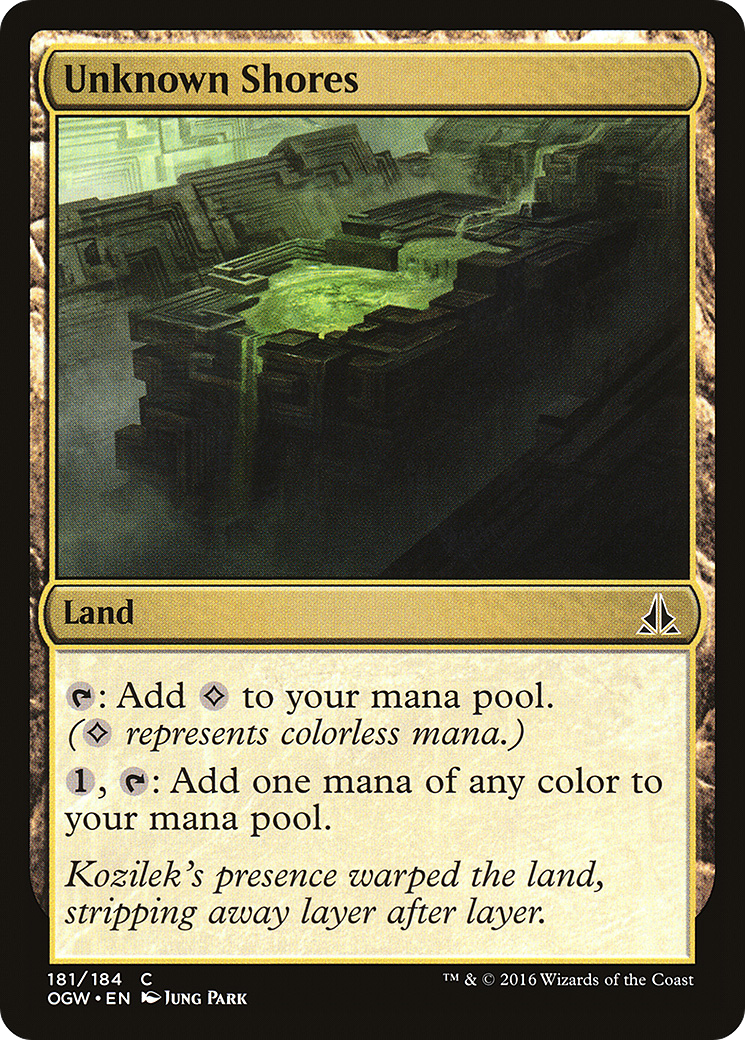 Oath of the Gatewatch - (OGW-181) - Unknown Shores