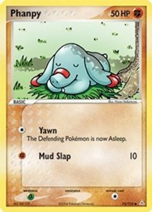 Holon Phantoms  075/110 Phanpy  - Reverse Holofoil - Common