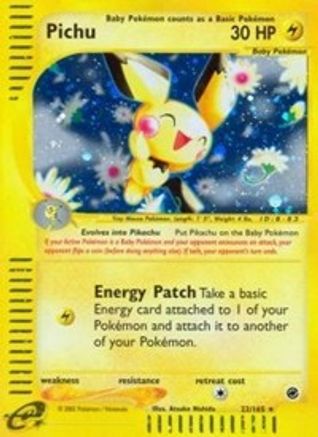 Expedition  022 Pichu (22)  - Holofoil - Holo Rare