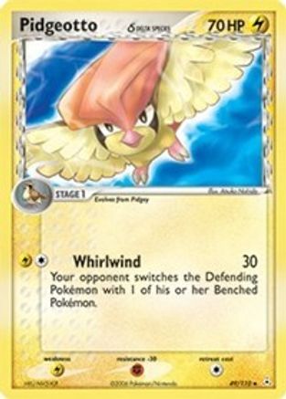 Holon Phantoms  049 Pidgeotto (Delta Species)  - Reverse Holofoil - Uncommon