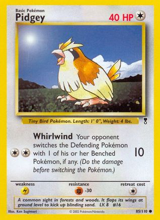 Legendary Collection  085 Pidgey  - Common