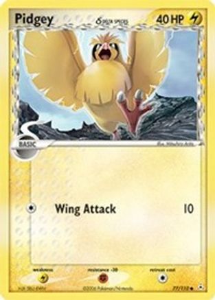 Holon Phantoms  077/110 Pidgey (Delta Species)  - Common