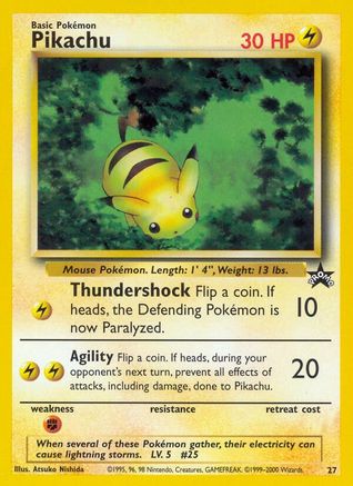 WoTC Promo  027/53 Pikachu (27)  - Promo