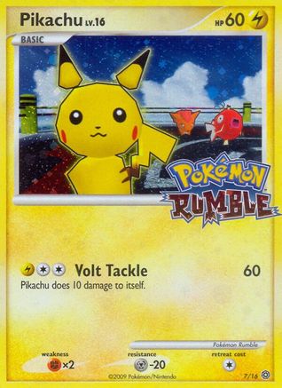 Rumble  Pikachu  - Holofoil - Promo