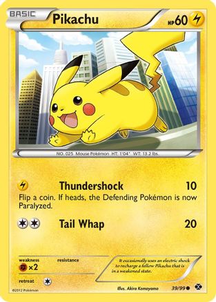 Next Destinies  039/99 Pikachu  - Common