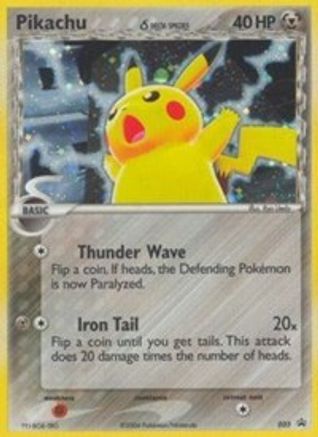 Nintendo Promos  Pikachu (Delta Species) - 035 (Value Pack)  - Promo