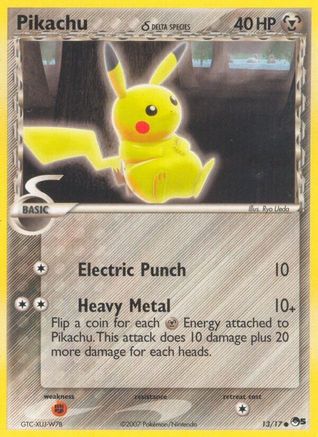 POP Series 5  013/017 Pikachu (Delta Species)  - Common